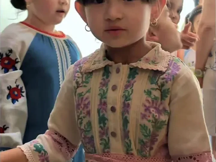 Embroidered garment detail from the Strength of the Lineage film