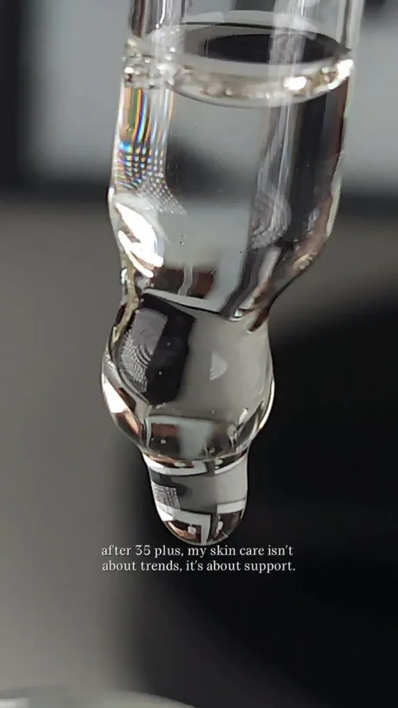 Macro of the serum dropper from the same Lavigne Naturals film